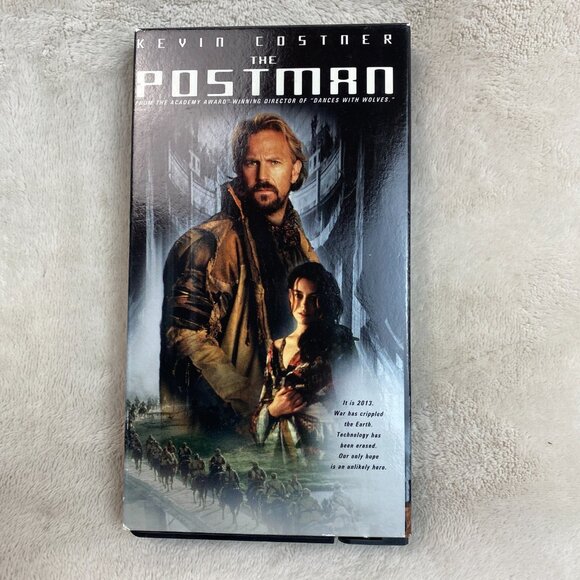The Postman 1997 Kevin Costner Will Patton Action Adventure VHS Tape - Picture 1 of 2